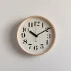 1091 LEMNOS Horloge murale en contreplaqué Riki M