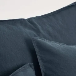 MERCI Housse de canapé - Bleu Pétrole
