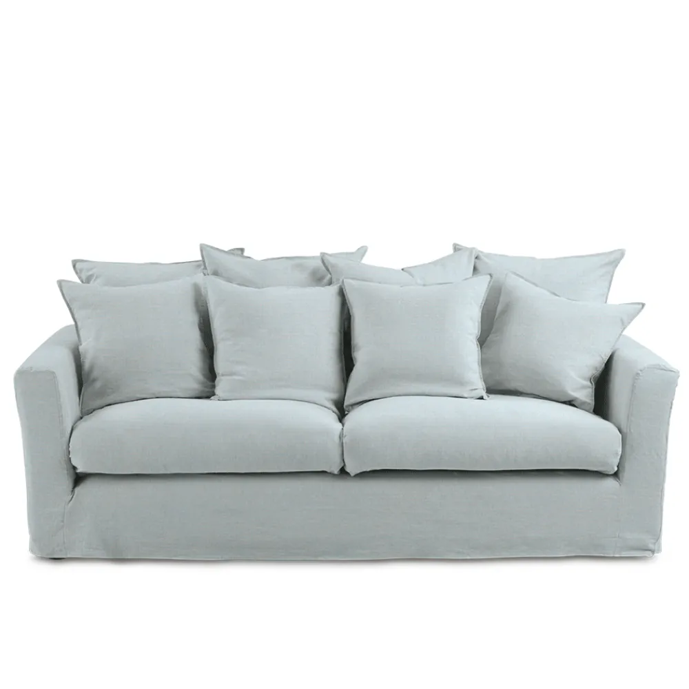 200 LINTEX Housse de canapé - Gris Vésuve