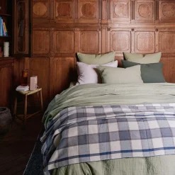 2100 GAZEX Housse de couette en gaze de coton - Vert 77 Rue de Varenne