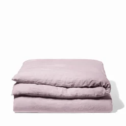 200 LINTEX Housse de couette en lin lavé - Parme Fuji Iro