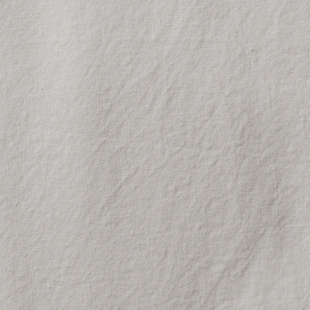 1700 COTEX Housse de couette en percale de coton - Gris Pavot