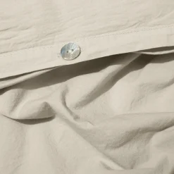 1700 COTEX Housse de couette en percale de coton - Beige Dune