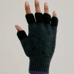 Women Howlin ' - Mitaines « No Fingers In There » - Anthracite
