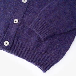 HOWLIN - Cardigan Shaggy Bear - Violet
