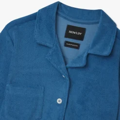Howlin ' - Chemise Towel - Bleu