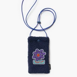 HOWLIN ' - Sac Flower Shearling - Marine