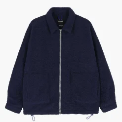 HOWLIN ' - Veste Boxy Swing - Marine
