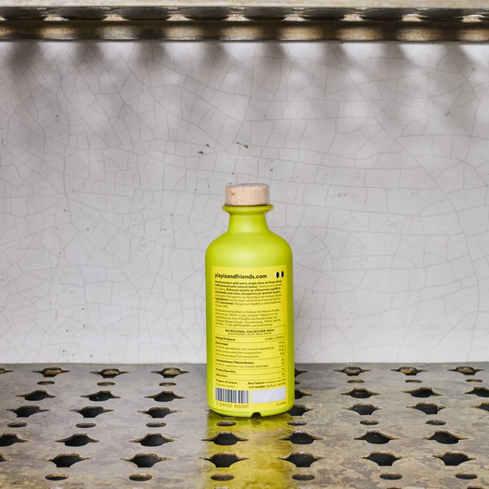 2207 NACARO FOODS Huile d'olive citron - 200ml - Yiayia
