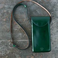 Women Il Bussetto x Merci - Etui Télephone Crossbody - Vert
