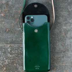 Women Il Bussetto x Merci - Etui Télephone Crossbody - Vert