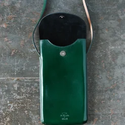 Women Il Bussetto x Merci - Etui Télephone Crossbody - Vert