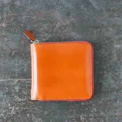Women Il Bussetto x Merci - Portefeuille Bi-Fold Zip - Biscuit