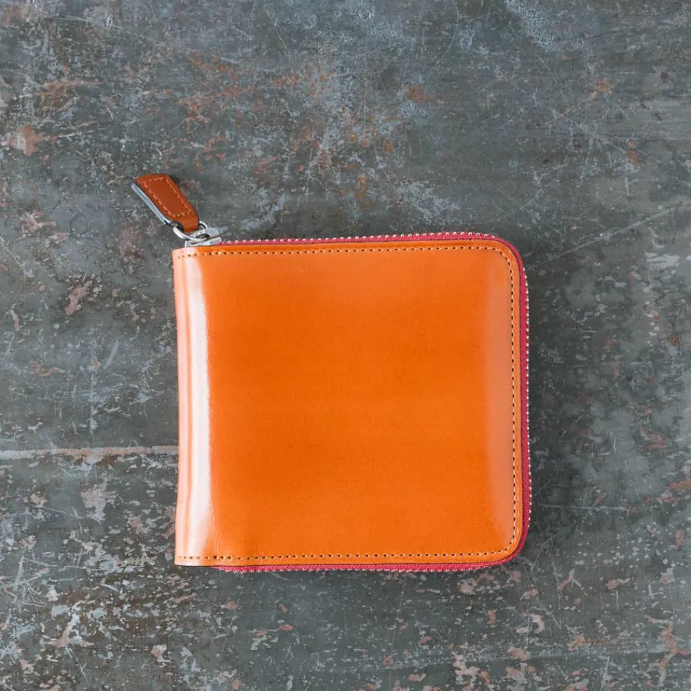 Women Il Bussetto x Merci - Portefeuille Bi-Fold Zip - Biscuit