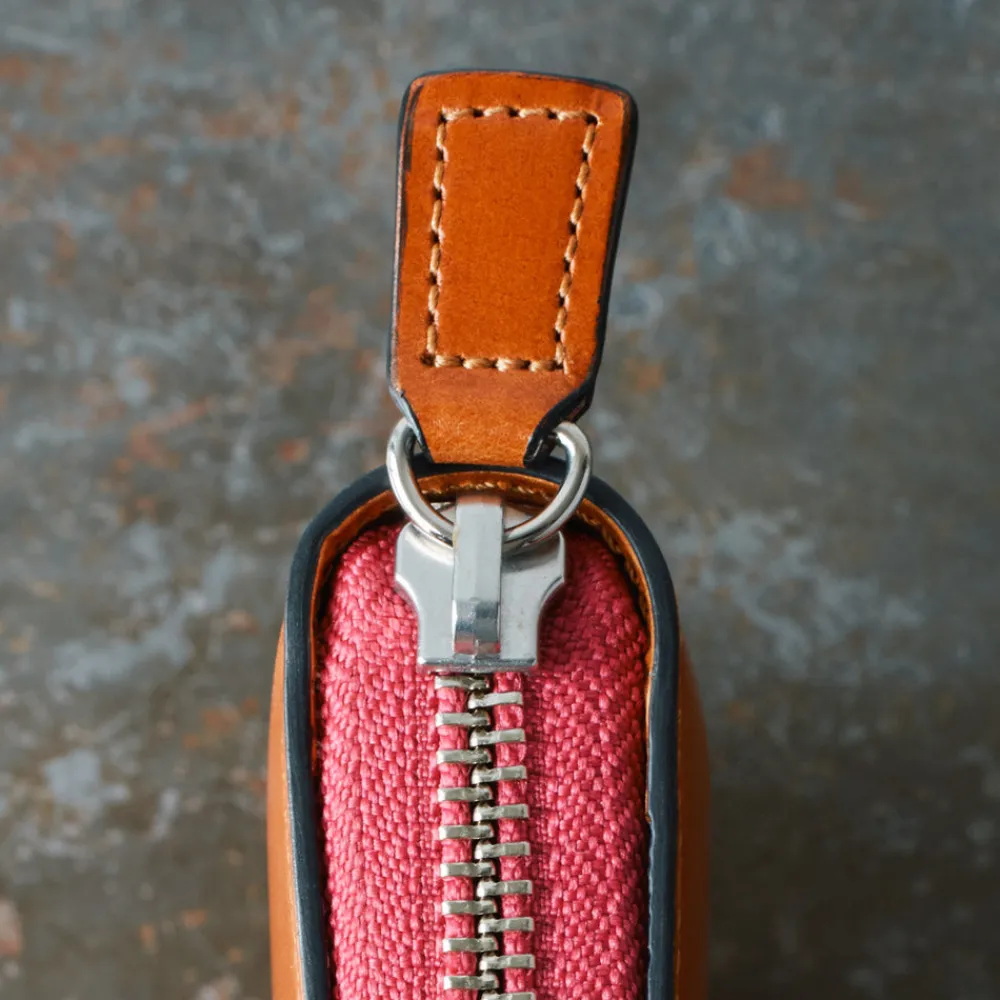 Women Il Bussetto x Merci - Portefeuille Bi-Fold Zip - Biscuit