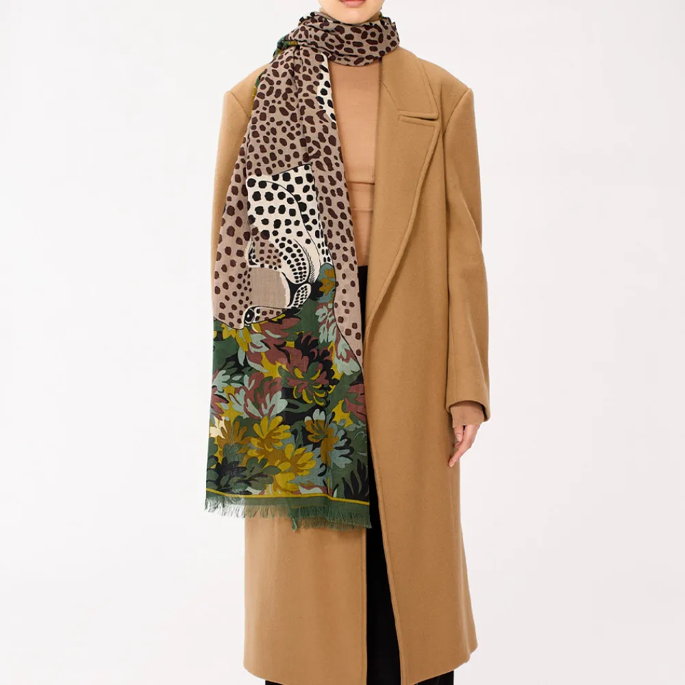 Women Inoui Editions - Echarpe Mike - Kaki