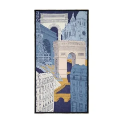 Women Inoui Editions - Echarpe Paris - Bleu