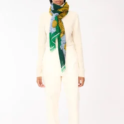 Women Inoui Editions - Echarpe Tokyo - Vert