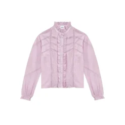 Women Isabel Marant - Chemise Gaia - Lila