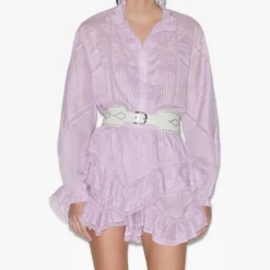 Women Isabel Marant - Chemise Gaia - Lila