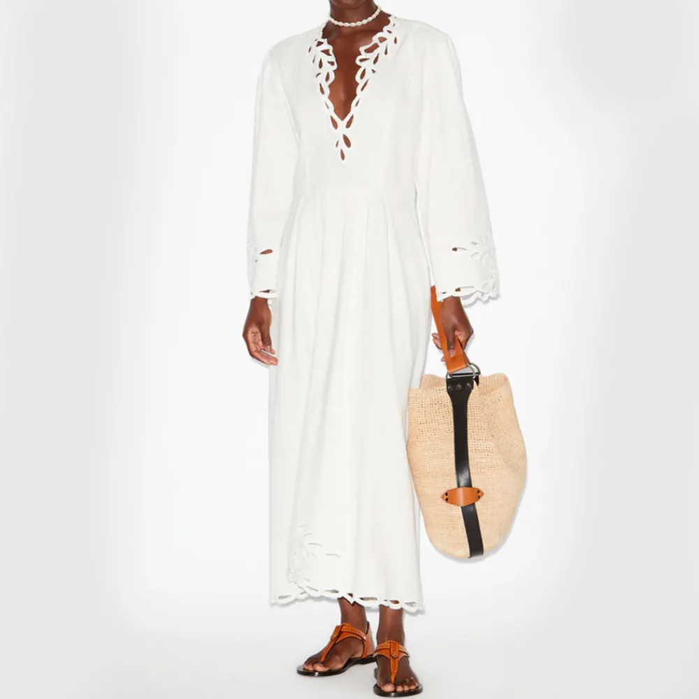 Women Isabel Marant - Robe Tianny - Blanc