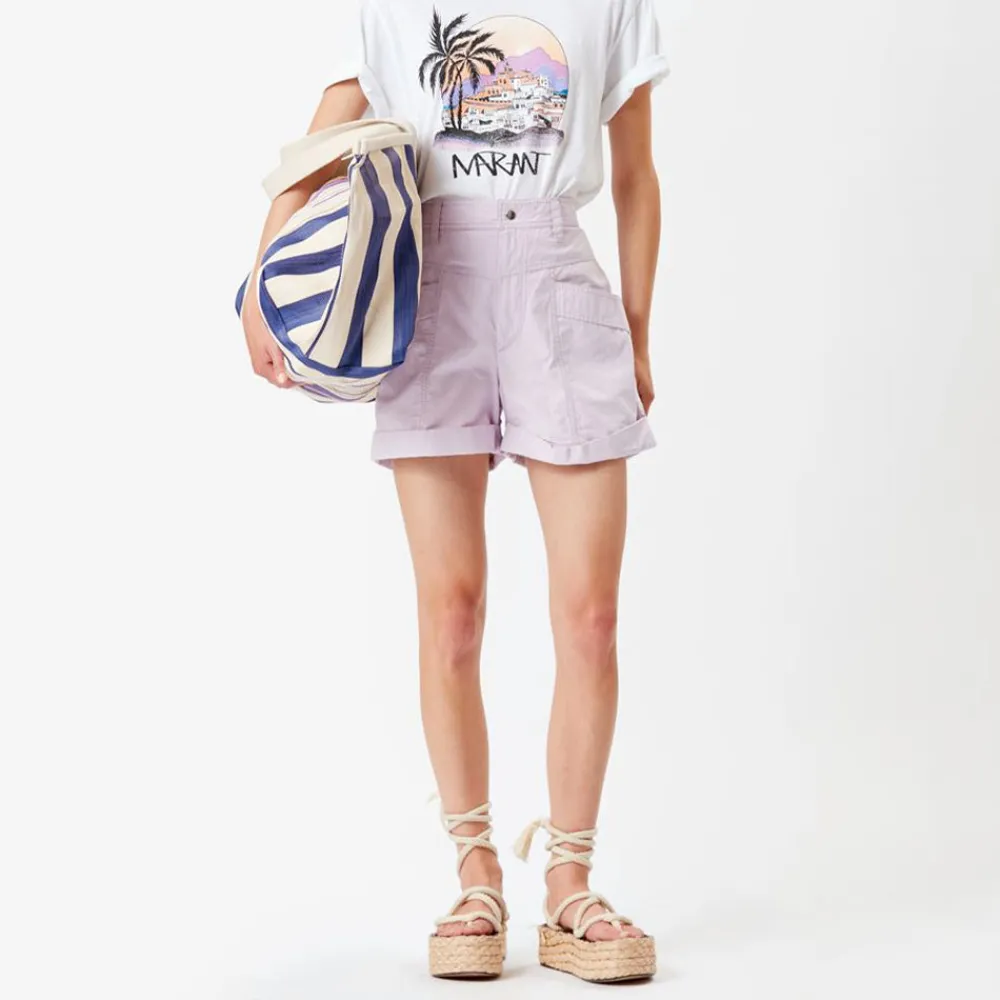 Women Isabel Marant - Short Rachel - Lila