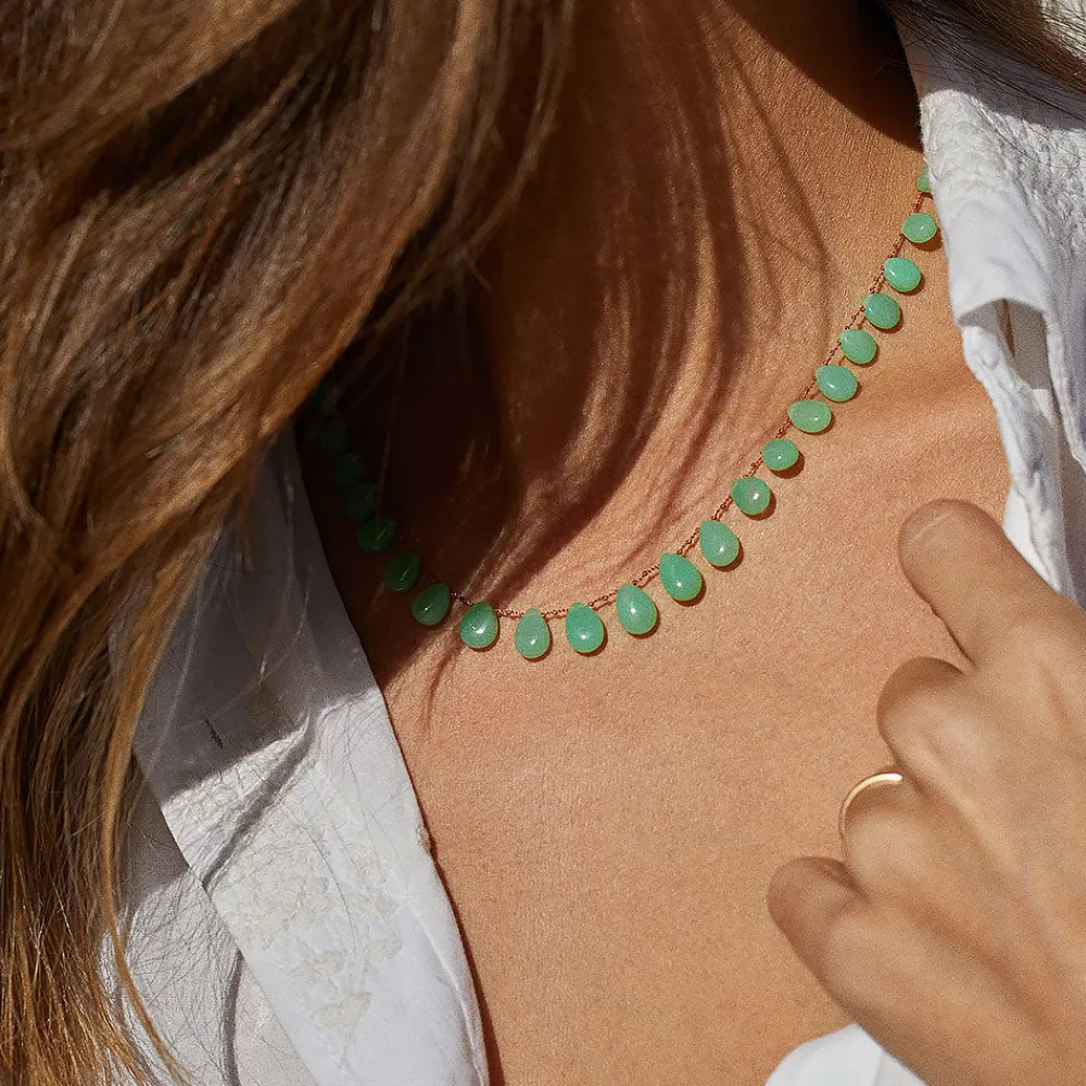 Women Ivarene - Collier Evergreen - Vert