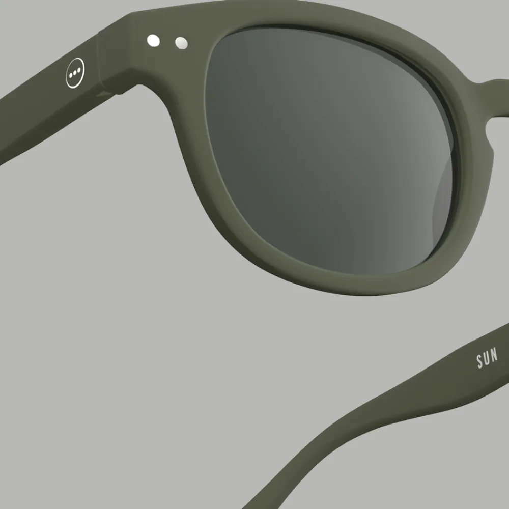 Women 1188 IZIPIZI Izipizi - Lunettes Sun #C - Kaki Green