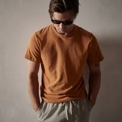 JAMES PERSE - T-shirt Short Sleeve Crew Neck - Citrine