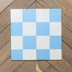 Kids 1156 KUBBICK Jeu Échecs Bleu / Blanc graphique