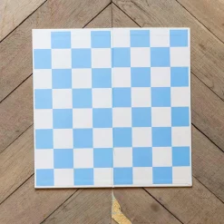 Kids 1156 KUBBICK Jeu Échecs Bleu / Blanc graphique