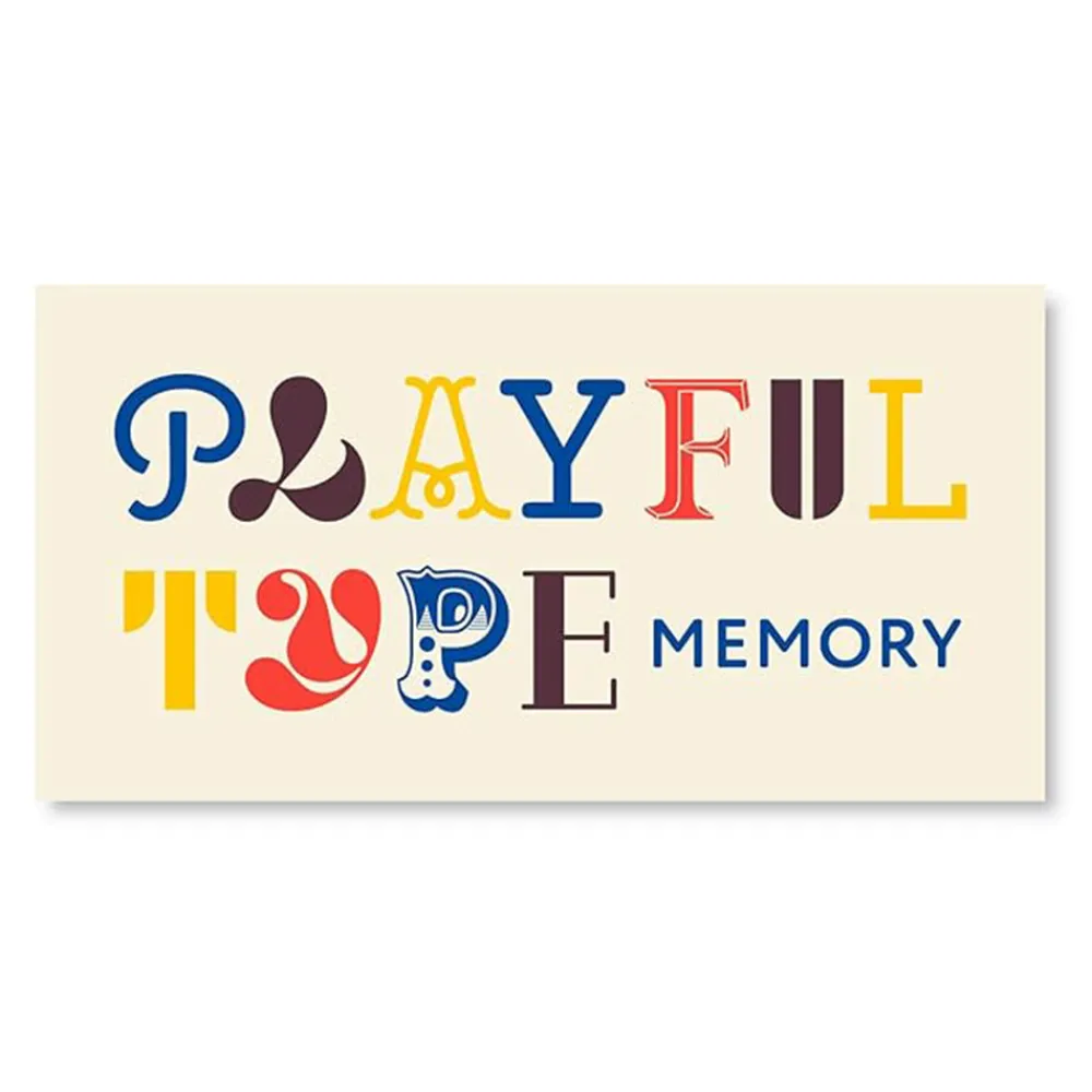 Kids 1754 HACHETTE UK Jeux - Playful Type Memory