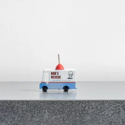 Kids 1499 CANDYLAB Jouet en bois - Camion de plombier