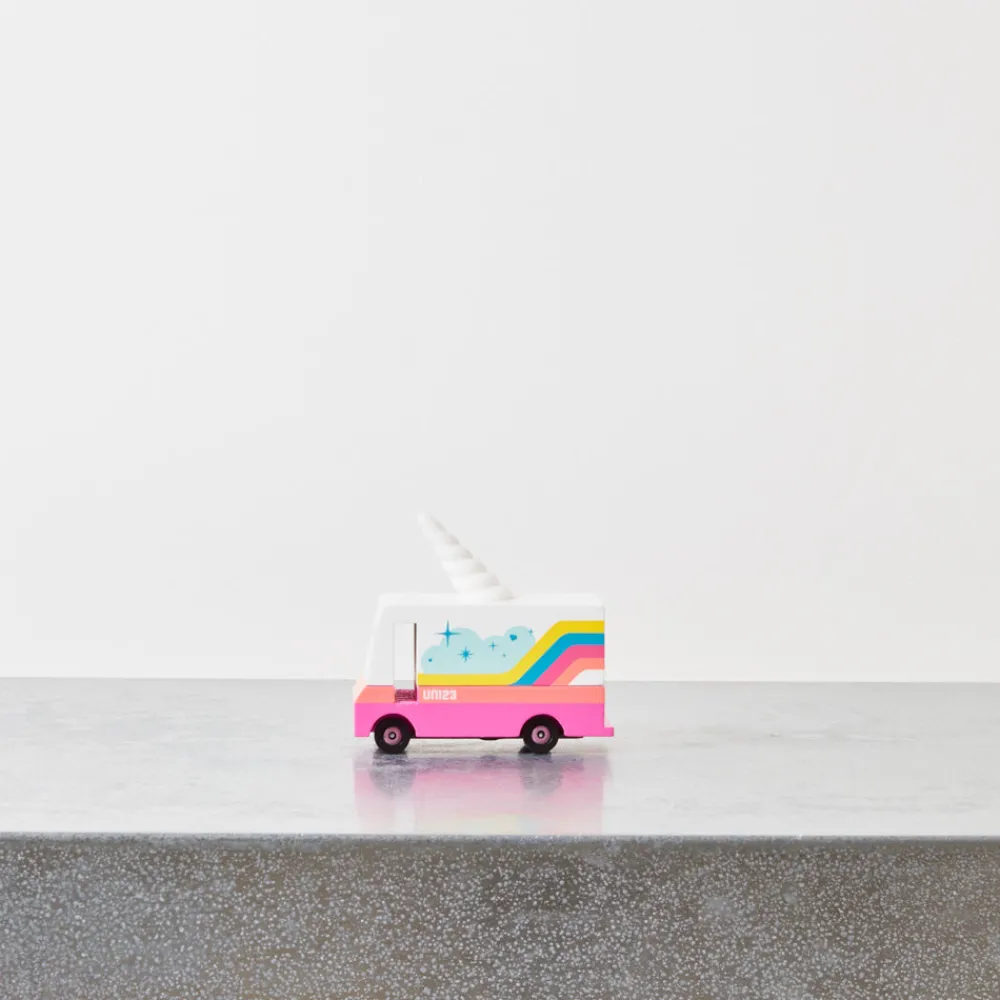Kids 1499 CANDYLAB Jouet en bois - Camion Licorne