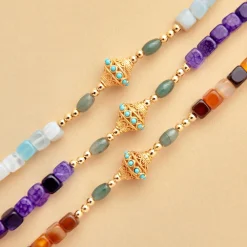 Women JUHU - Collier Ness - Violet