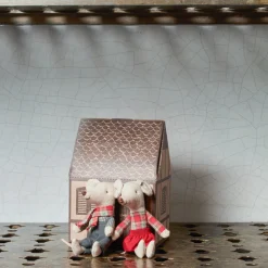 Kids 1611 MAILEG Jumeaux Souris Hiver - Maileg