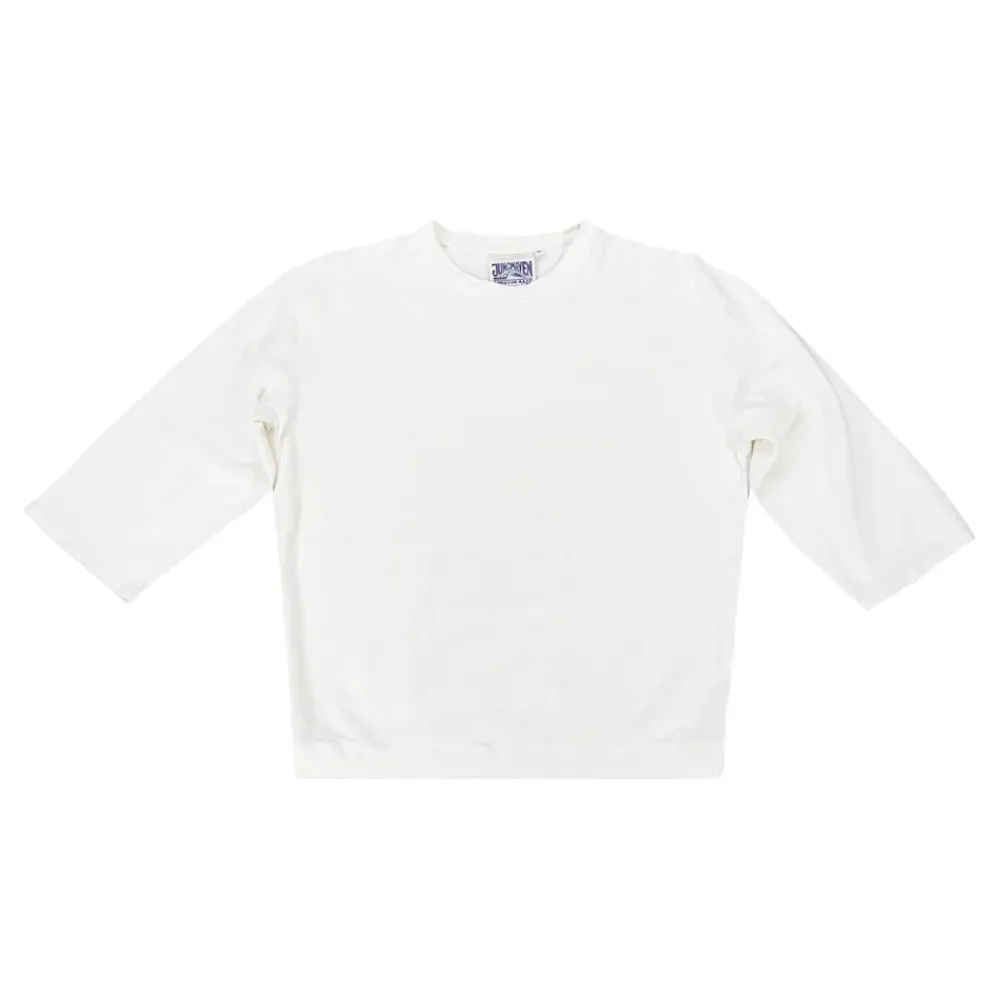 Jungmaven - T-shirt Cardiff 3/4 - Blanc Cassé