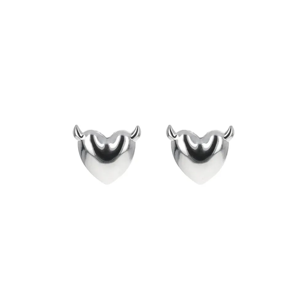 Women Justine Clenquet - Boucles d'oreilles Devil - Argent
