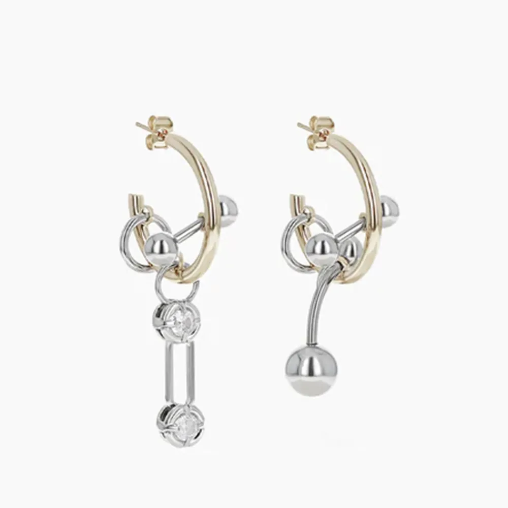 Women Justine Clenquet - Boucles d'oreilles Debbi - Doré
