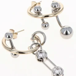 Women Justine Clenquet - Boucles d'oreilles Debbi - Doré