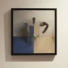 2151 KENNY HARRIS Kenny Harris - Peinture Moka - Bleu et Blanc