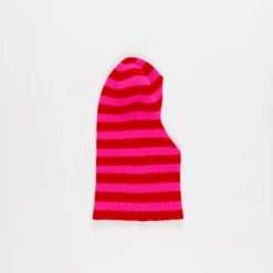 Women LA FETICHE - Cagoule Rayée - Rouge & Rose