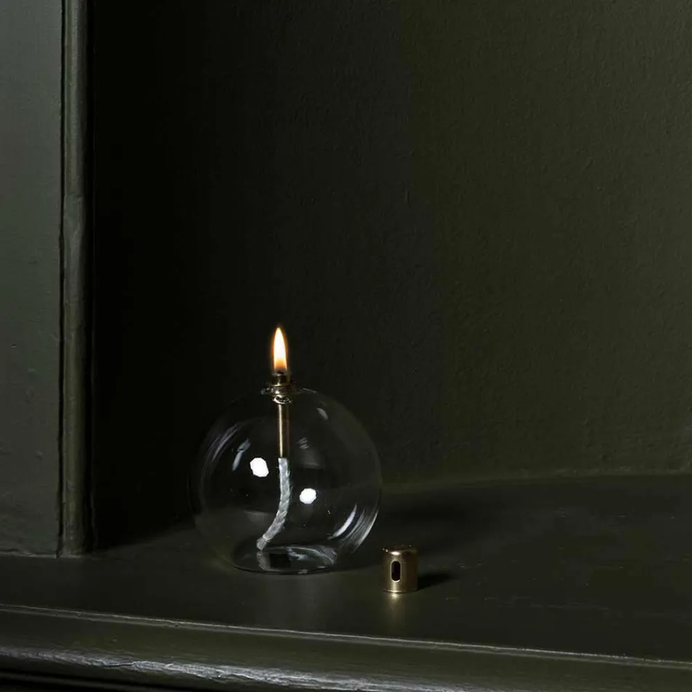 1062 PERIGLASS Lampe à huile - Ronde