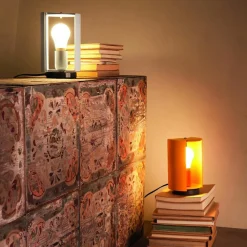 098 NEMO LIGHTING Lampe à poser pivotante - Jaune - Nemo Lighting