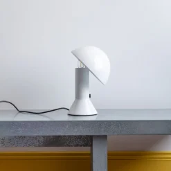 1437 MARTINELLI LUCE Lampe de table Elmetto - Blanc