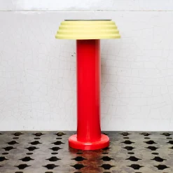 2024 SOWDEN Lampe portable rechargeable - Rouge Jaune - Sowden