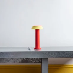 2024 SOWDEN Lampe portable rechargeable - Rouge Jaune - Sowden