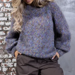 Women Les Tricots D'o Les Tricots D'o - Pull Col rond - Bleu
