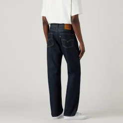 Levis Levi's - Jeans 555 Relaxed Straight - Bleu Marine