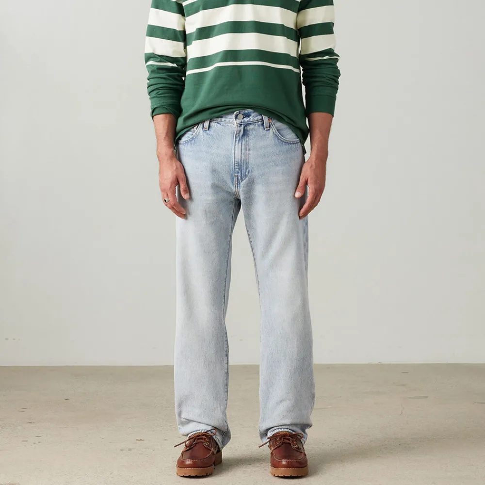 Levis Levi's - Jeans 555 Relaxed Straight - Baby Blue